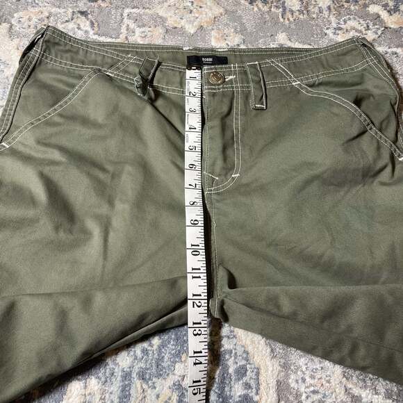 True Religion Bobbi Baggy Cargo Pants Womens 30 Kalamata Green Joggers - Picture 5 of 6